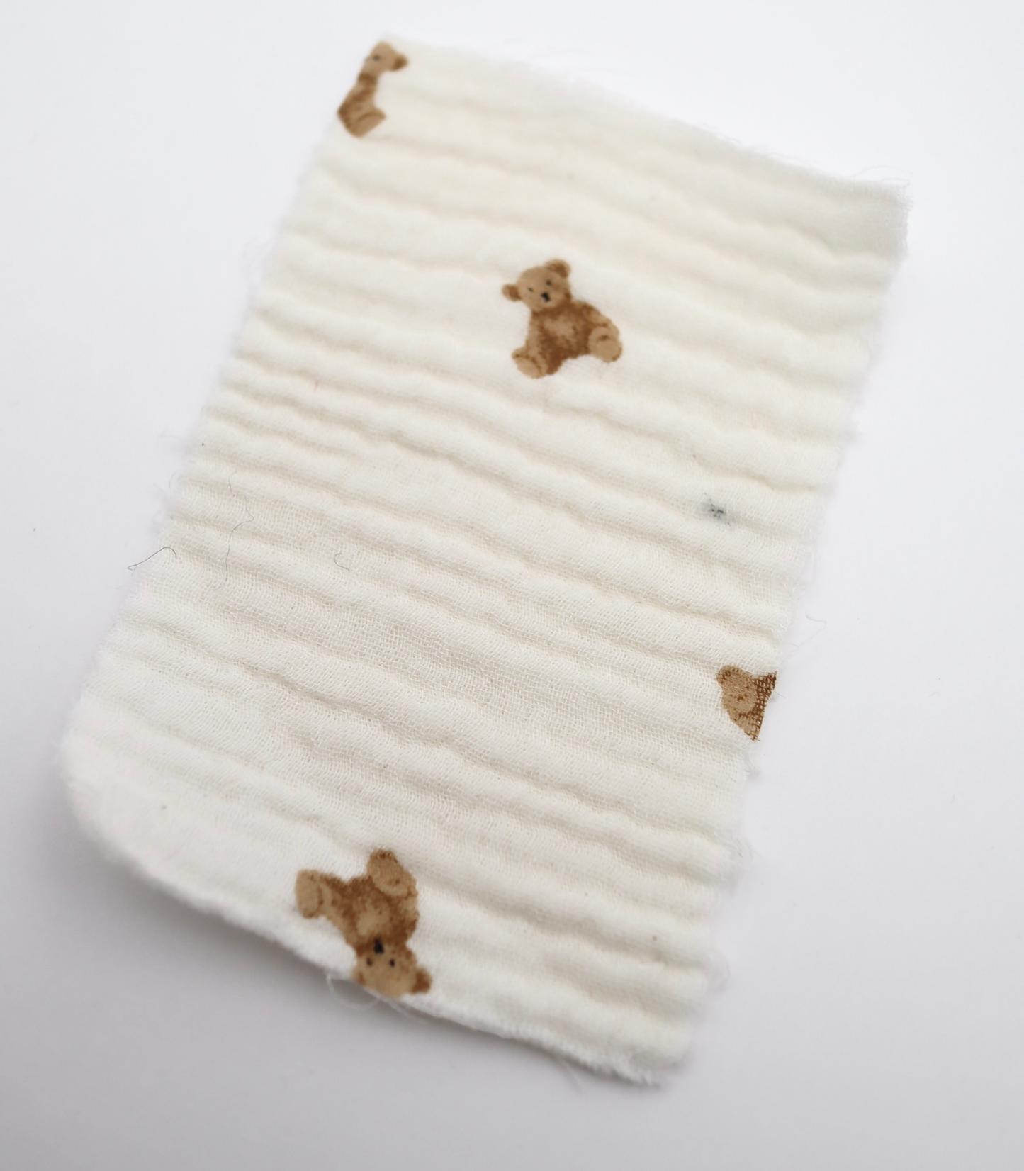 【25SS-288】プチテディベアプリントトリプルガーゼ　/0.5ｙあたり=～990円