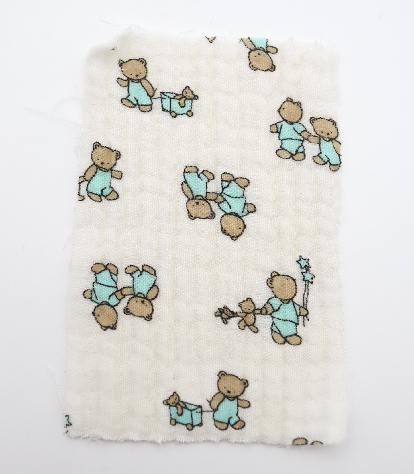 【25SS-289】仲良しくまさんプリントトリプルガーゼ　/0.5ｙあたり=～990円