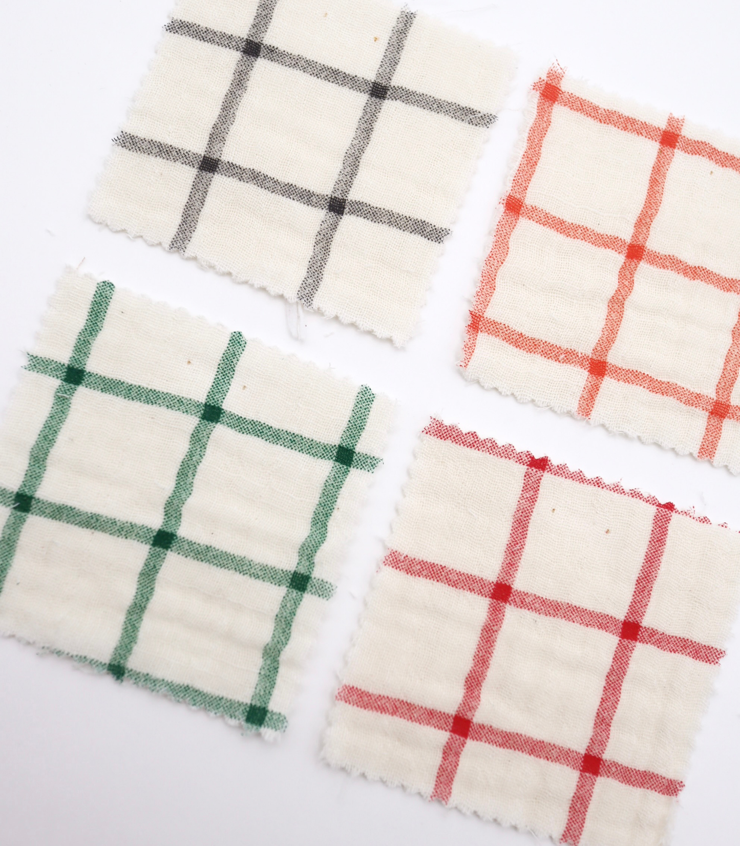 【25SS-066】チェックプリントトリプルガーゼ　/0.5ｙあたり=～1025円