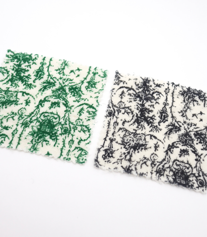 【25SS-287】草木柄プリントトリプルガーゼ　/0.5ｙあたり=～1025円