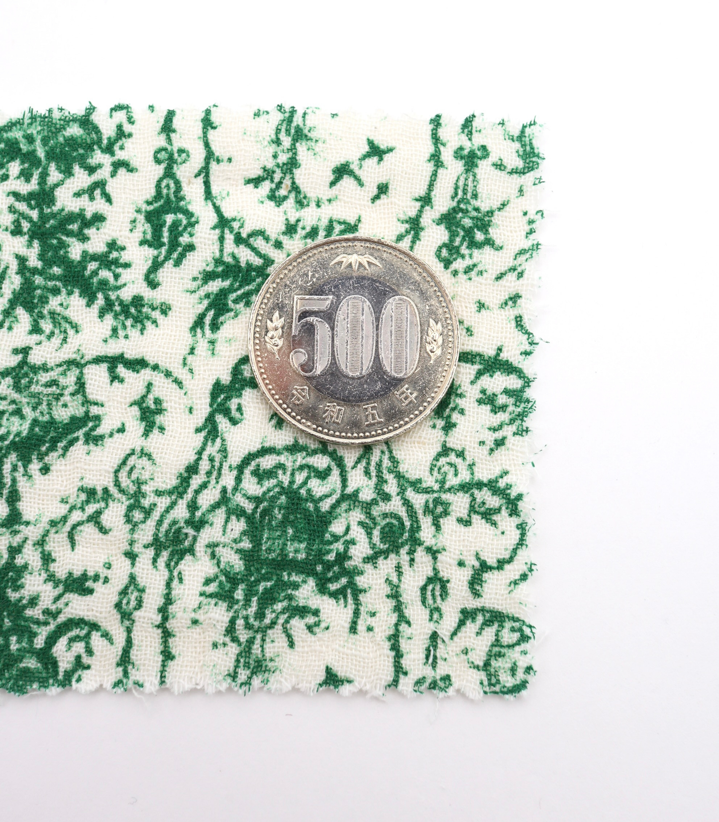 【25SS-287】草木柄プリントトリプルガーゼ　/0.5ｙあたり=～1025円