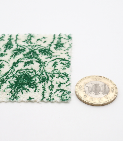 【25SS-287】草木柄プリントトリプルガーゼ　/0.5ｙあたり=～1025円