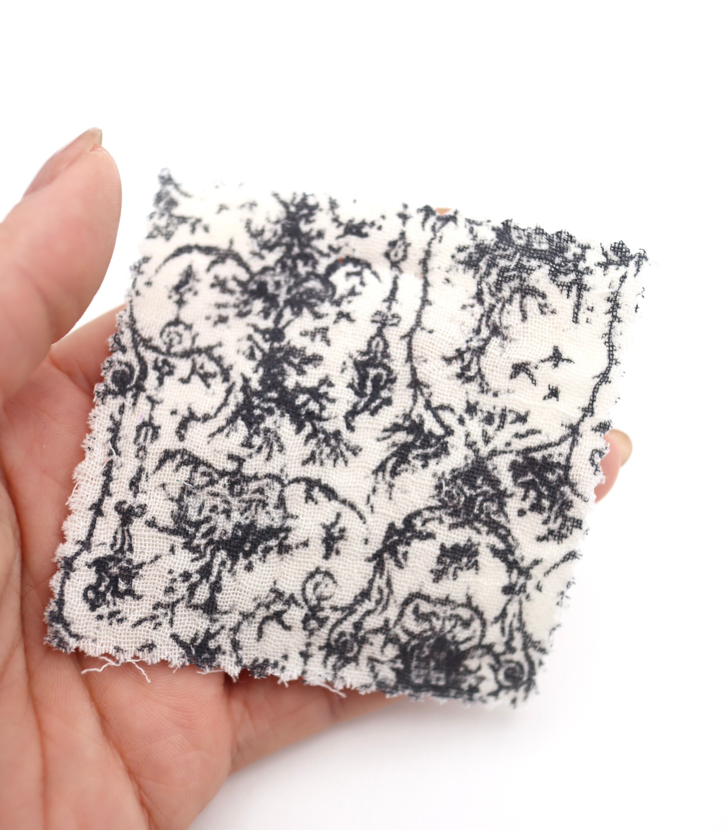 【25SS-287】草木柄プリントトリプルガーゼ　/0.5ｙあたり=～1025円