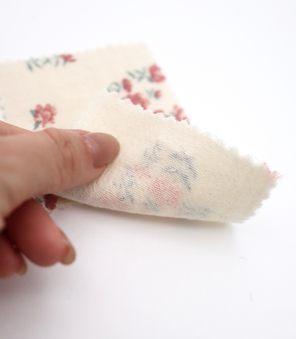 【25SS-276】フラワープリントダブルガーゼ　0.5ｙあたり=～965円