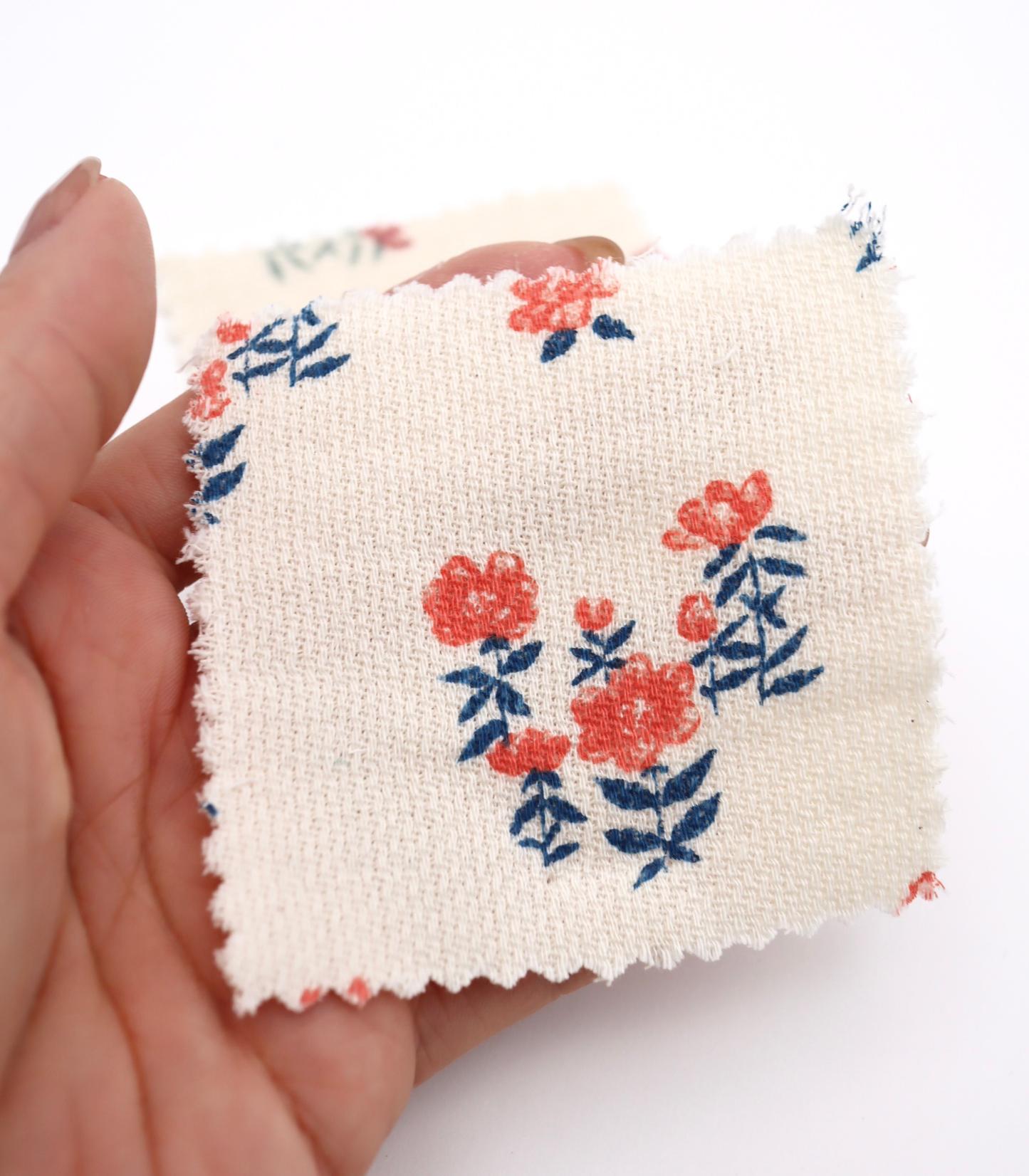 【25SS-276】フラワープリントダブルガーゼ　0.5ｙあたり=～965円