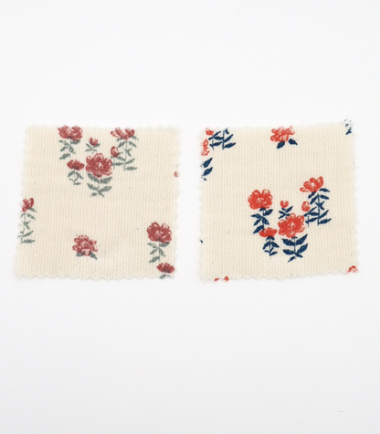 【25SS-276】フラワープリントダブルガーゼ　0.5ｙあたり=～965円