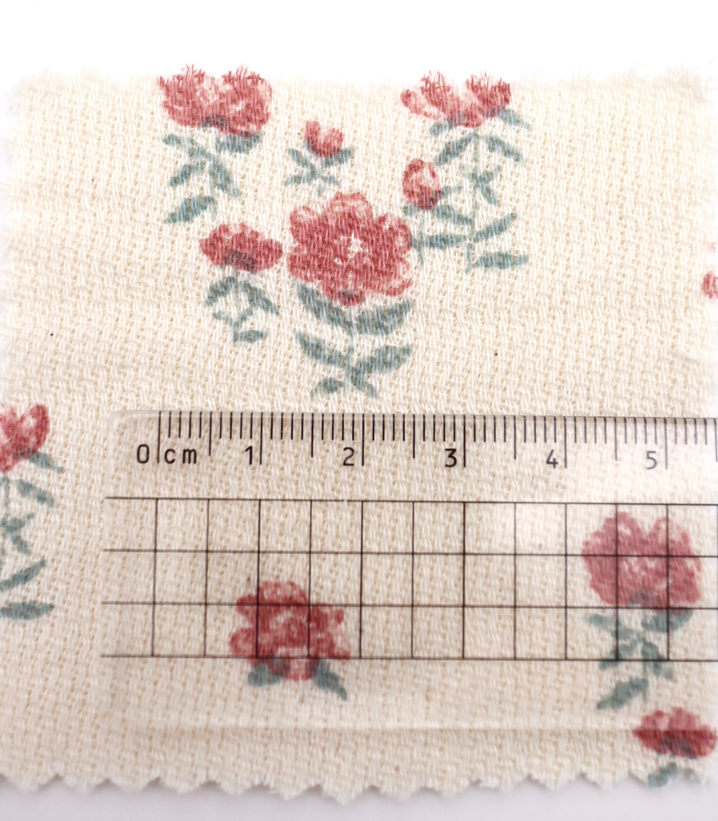 【25SS-276】フラワープリントダブルガーゼ　0.5ｙあたり=～965円