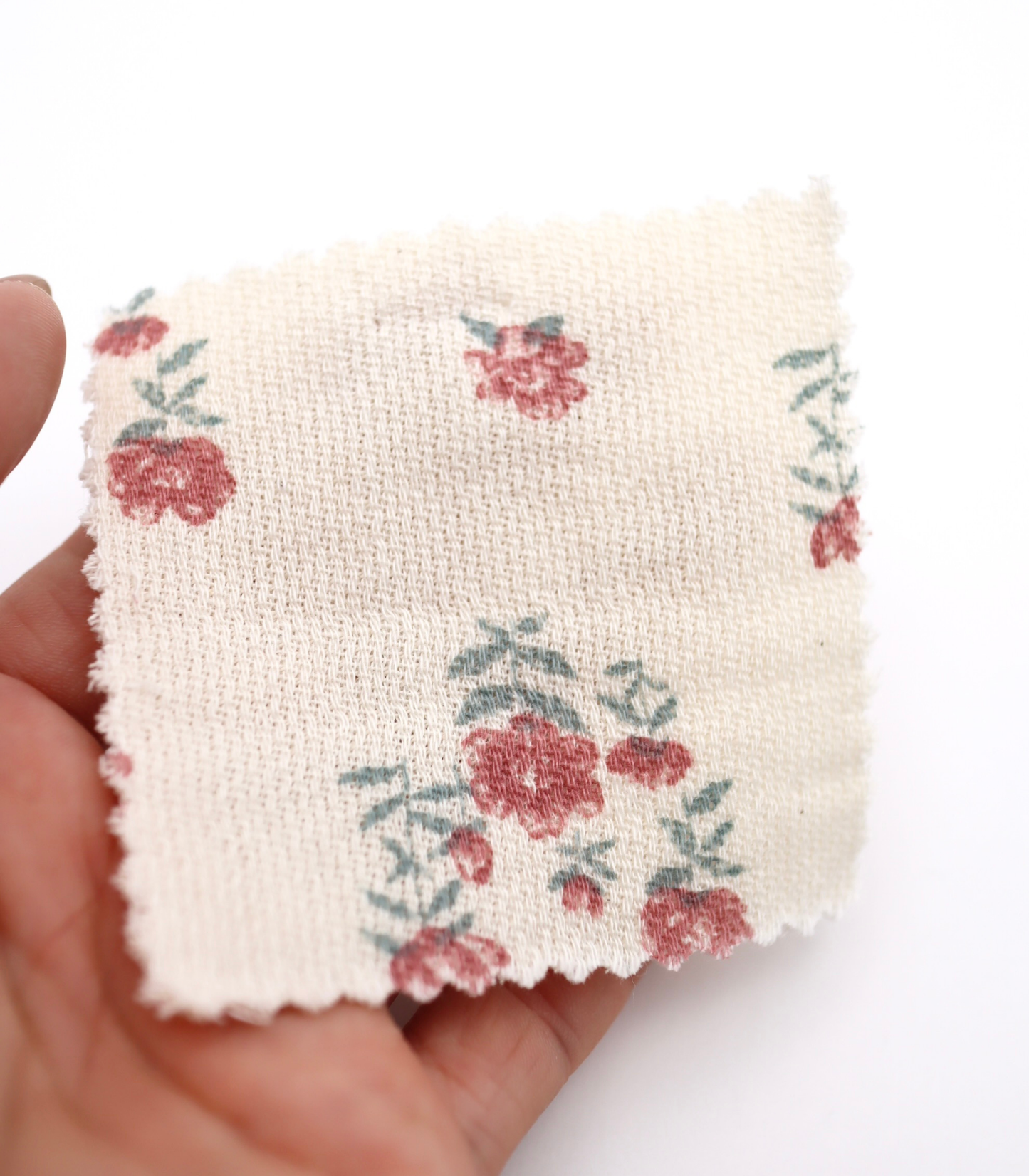 【25SS-276】フラワープリントダブルガーゼ　0.5ｙあたり=～965円