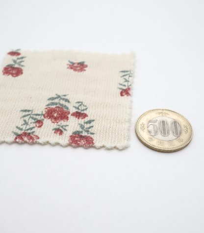 【25SS-276】フラワープリントダブルガーゼ　0.5ｙあたり=～965円