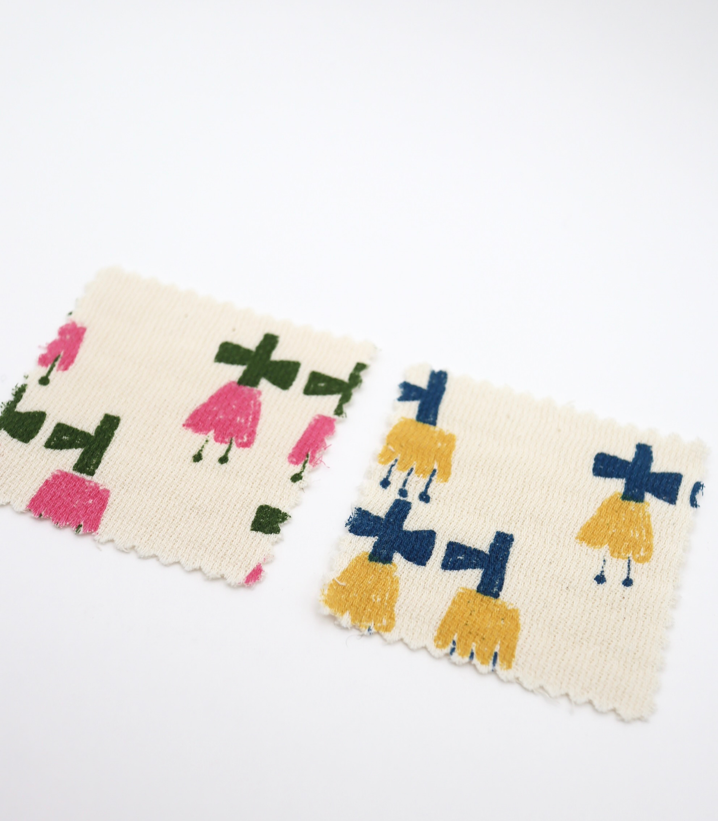 【25SS-275】チューリッププリントダブルガーゼ　/0.5ｙあたり=～965円