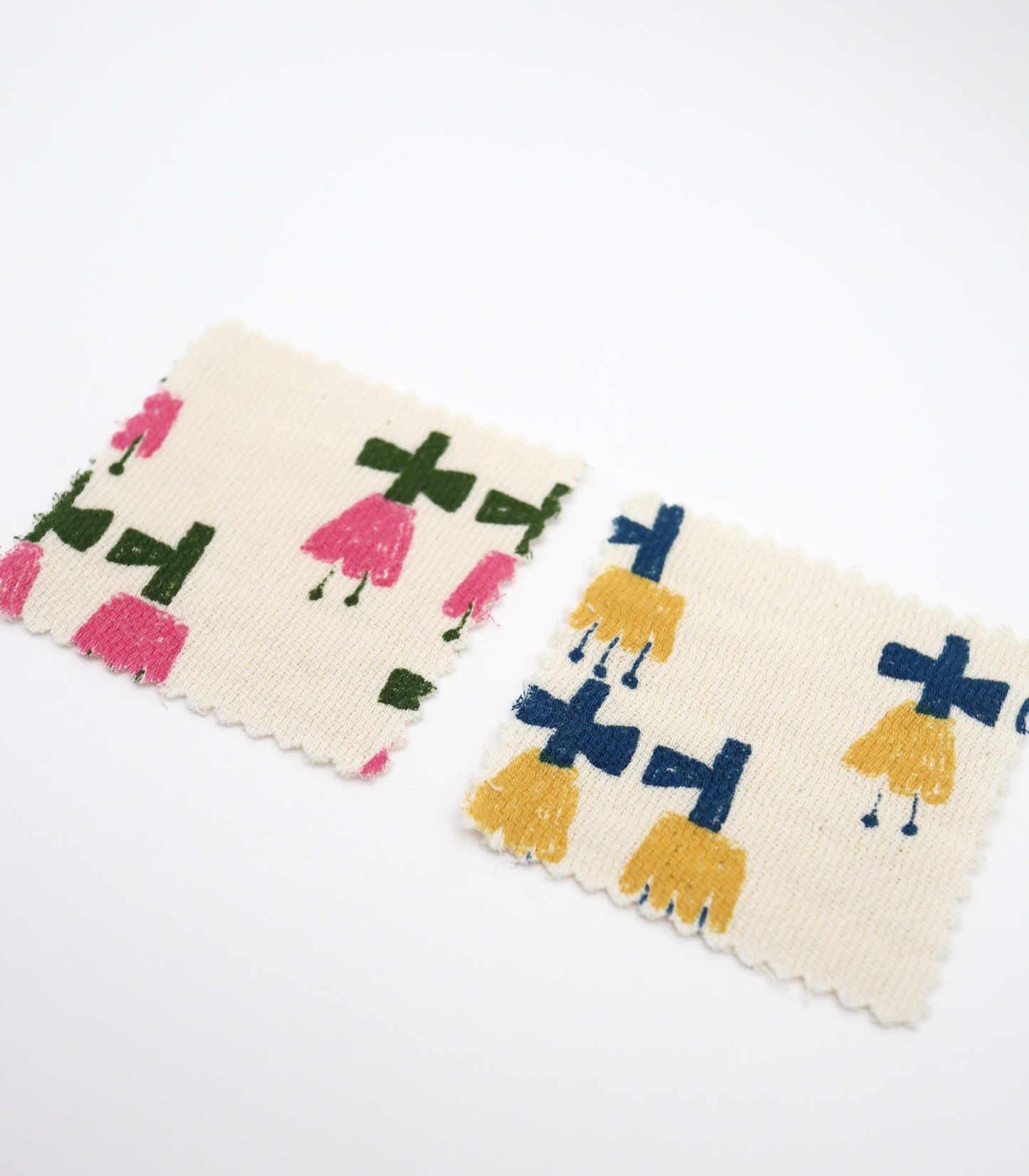 【25SS-275】チューリッププリントダブルガーゼ　/0.5ｙあたり=～965円