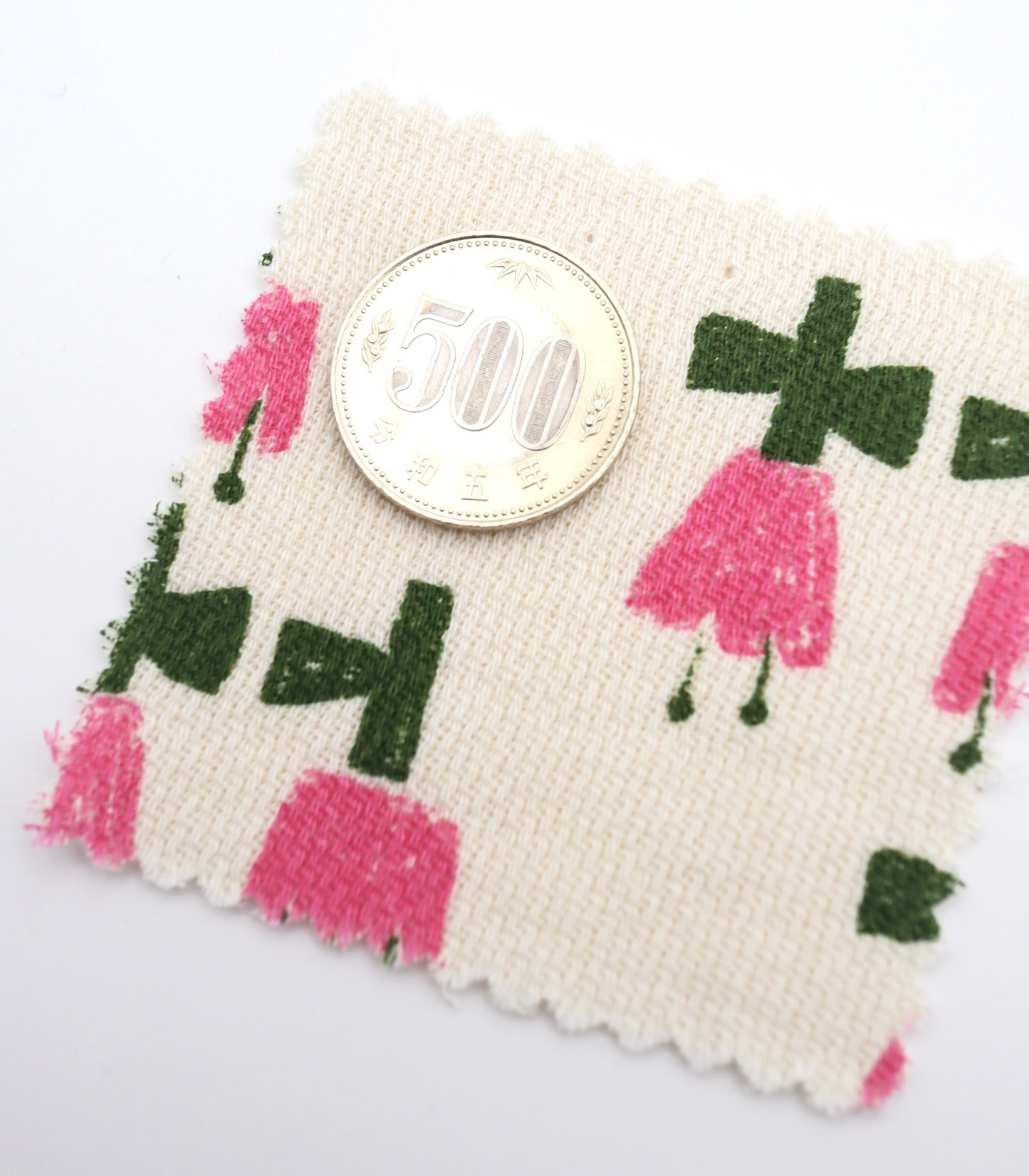 【25SS-275】チューリッププリントダブルガーゼ　/0.5ｙあたり=～965円