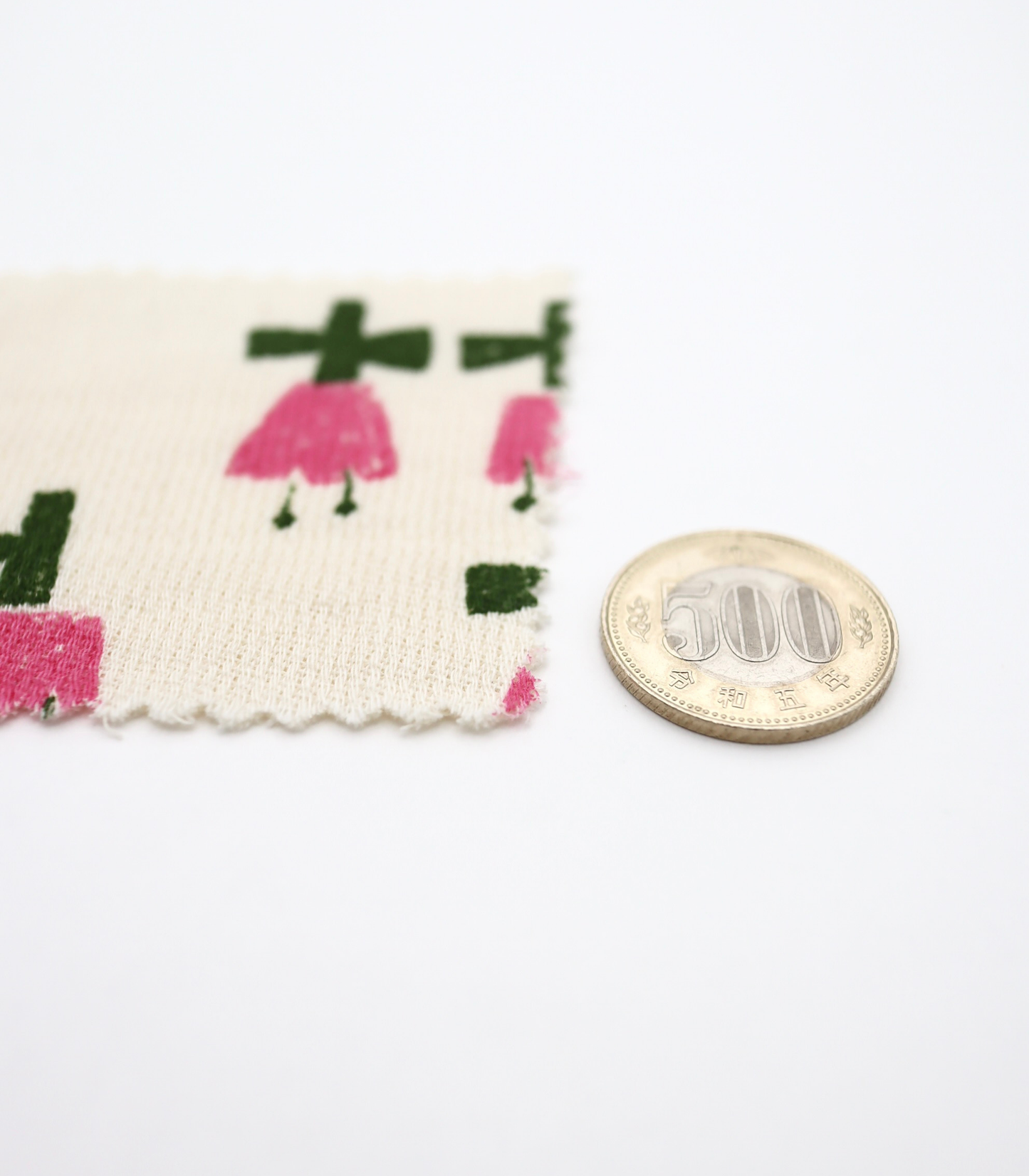 【25SS-275】チューリッププリントダブルガーゼ　/0.5ｙあたり=～965円