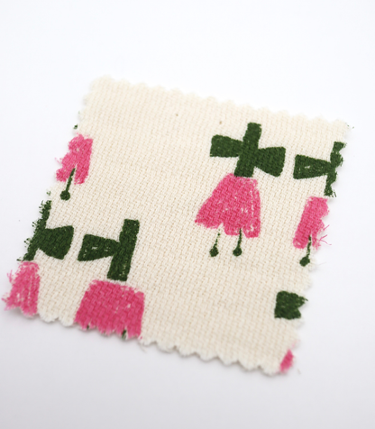 【25SS-275】チューリッププリントダブルガーゼ　/0.5ｙあたり=～965円