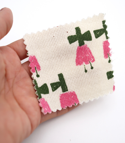 【25SS-275】チューリッププリントダブルガーゼ　/0.5ｙあたり=～965円