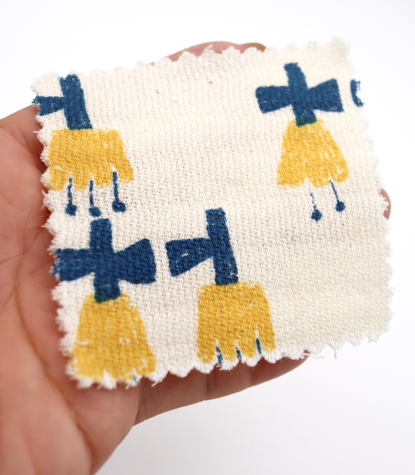 【25SS-275】チューリッププリントダブルガーゼ　/0.5ｙあたり=～965円