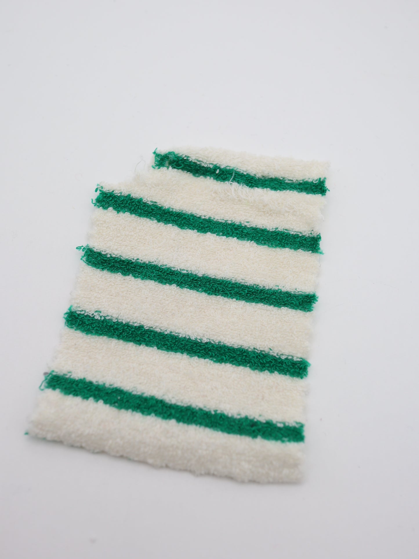綿混ネオンパイル・リバーシブルボーダー｜172cm超広幅・吸汗速乾性・肉厚（★2）・伸縮・タオル素材｜ドッグウェア・サマーフーディー・スウェット向け｜26SS-025【生地仕入れ代行卸】