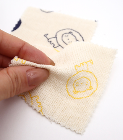 【25SS-274】ライオンプリントダブルガーゼ　/0.5ｙあたり=～965円