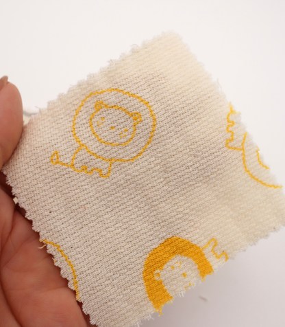 【25SS-274】ライオンプリントダブルガーゼ　/0.5ｙあたり=～965円