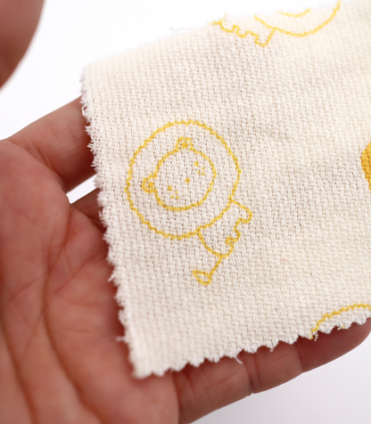 【25SS-274】ライオンプリントダブルガーゼ　/0.5ｙあたり=～965円