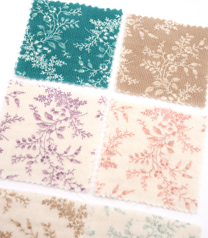 【25SS-271】草木柄プリントダブルガーゼ　/0.5ｙあたり=～965円