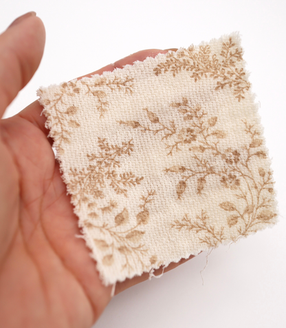 【25SS-271】草木柄プリントダブルガーゼ　/0.5ｙあたり=～965円