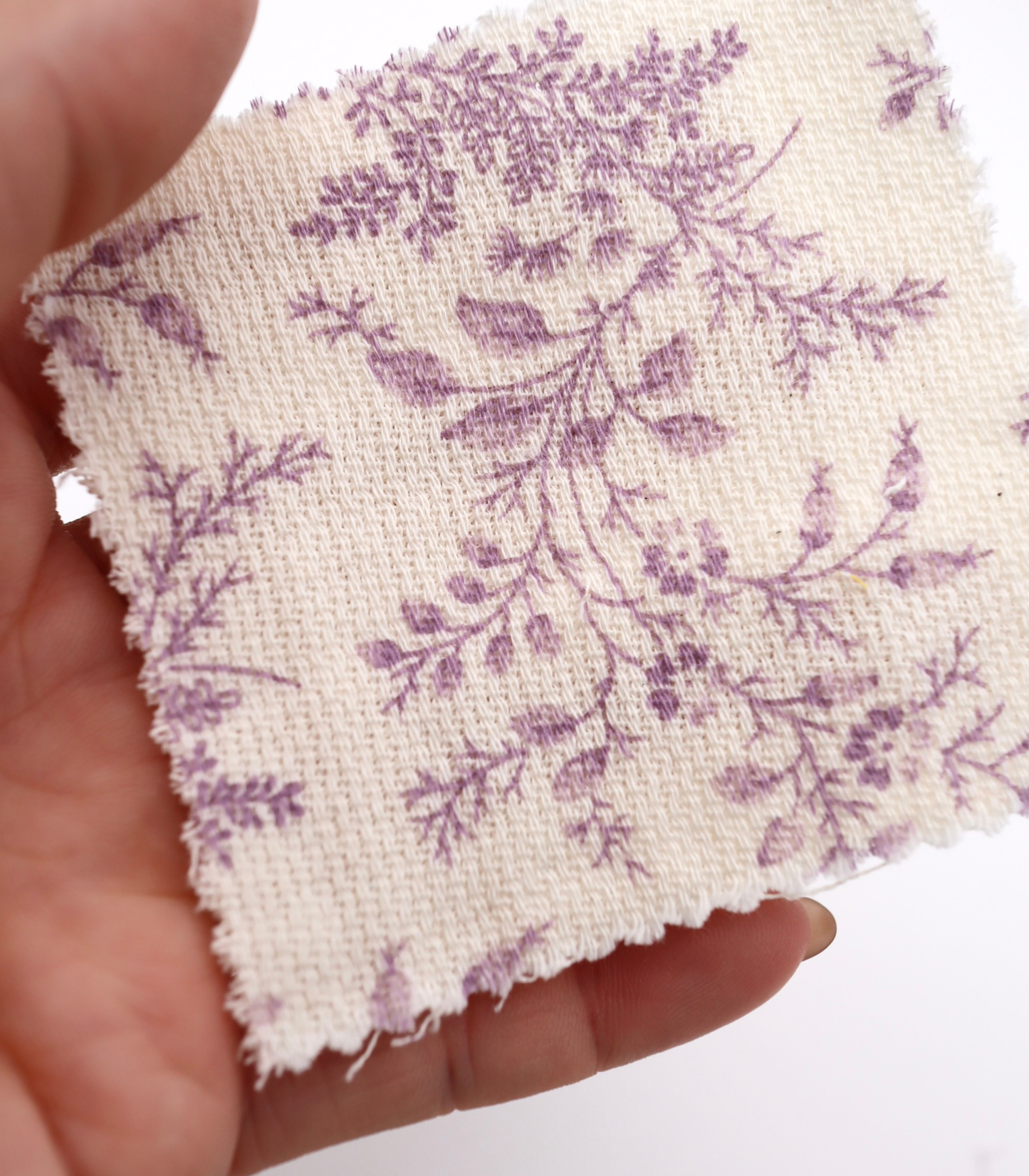 【25SS-271】草木柄プリントダブルガーゼ　/0.5ｙあたり=～965円