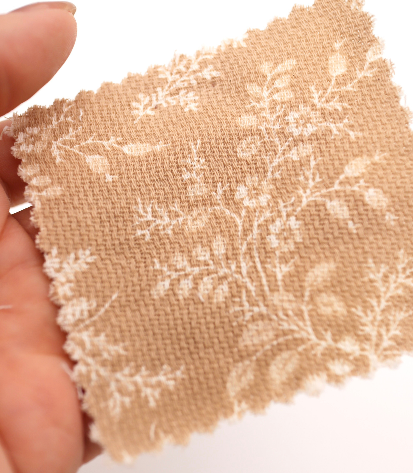 【25SS-271】草木柄プリントダブルガーゼ　/0.5ｙあたり=～965円