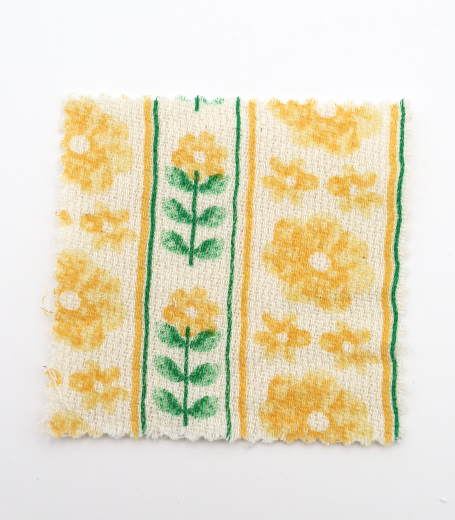 【25SS-272】ストライプフラワープリントダブルガーゼ　/0.5ｙあたり=～965円