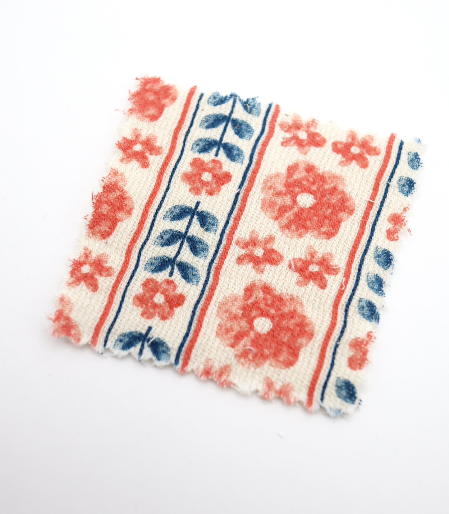 【25SS-272】ストライプフラワープリントダブルガーゼ　/0.5ｙあたり=～965円