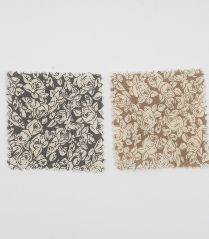 【25SS-273】ローズプリントダブルガーゼ　/0.5ｙあたり=～965円