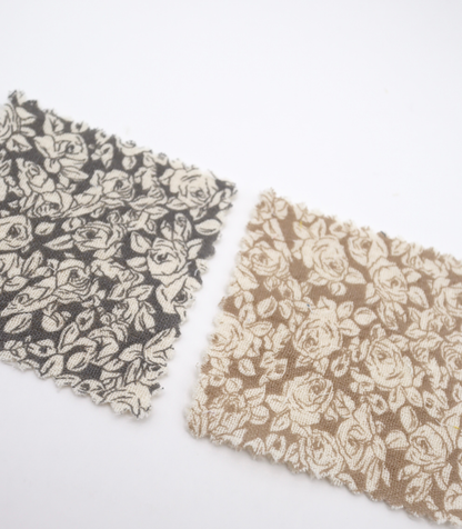 【25SS-273】ローズプリントダブルガーゼ　/0.5ｙあたり=～965円