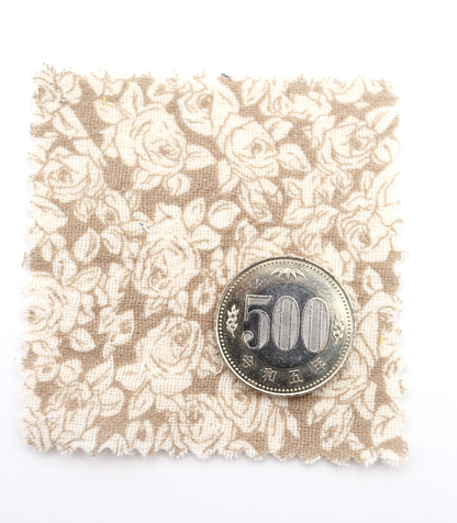 【25SS-273】ローズプリントダブルガーゼ　/0.5ｙあたり=～965円