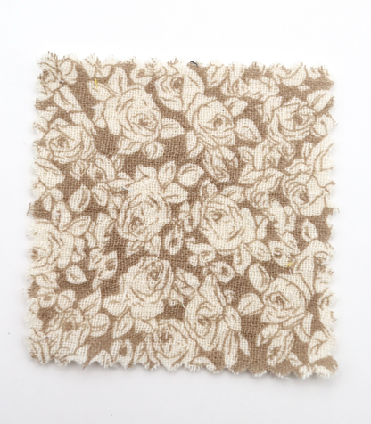 【25SS-273】ローズプリントダブルガーゼ　/0.5ｙあたり=～965円