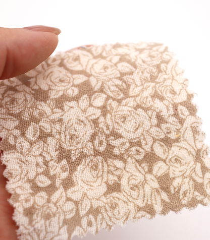 【25SS-273】ローズプリントダブルガーゼ　/0.5ｙあたり=～965円