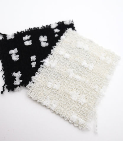 【25SS-354】チュールヤーンミックスツイード　/0.5ｙあたり=～1435円