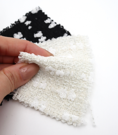 【25SS-354】チュールヤーンミックスツイード　/0.5ｙあたり=～1435円