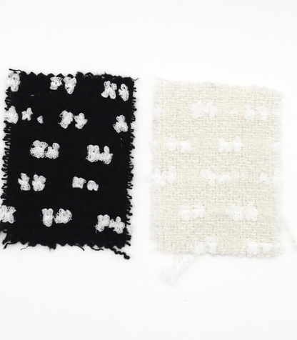 【25SS-354】チュールヤーンミックスツイード　/0.5ｙあたり=～1435円