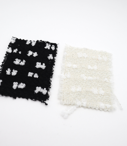 【25SS-354】チュールヤーンミックスツイード　/0.5ｙあたり=～1435円