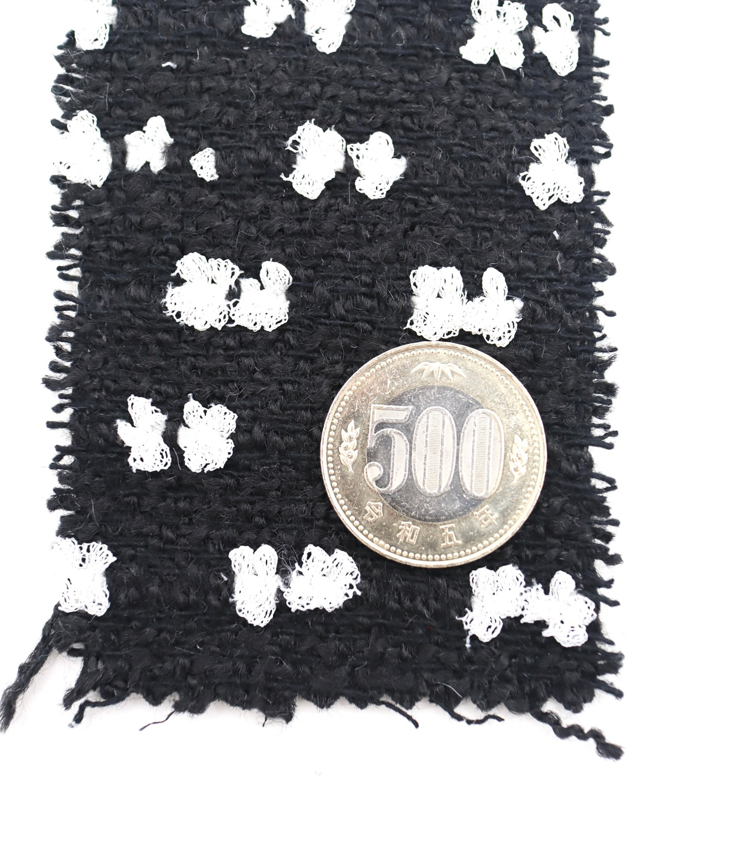 【25SS-354】チュールヤーンミックスツイード　/0.5ｙあたり=～1435円