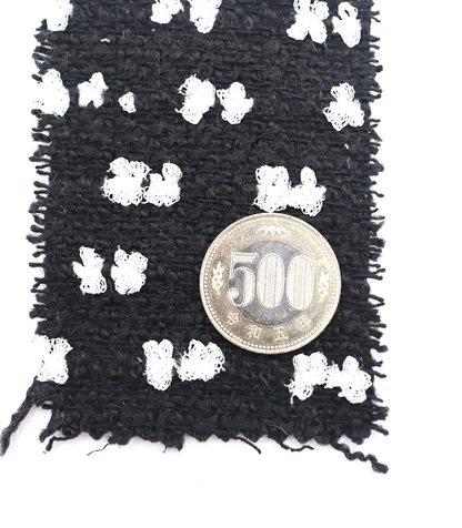 【25SS-354】チュールヤーンミックスツイード　/0.5ｙあたり=～1435円