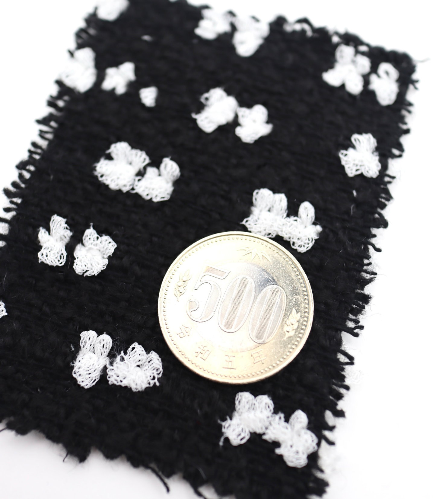 【25SS-354】チュールヤーンミックスツイード　/0.5ｙあたり=～1435円