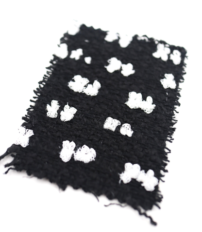 【25SS-354】チュールヤーンミックスツイード　/0.5ｙあたり=～1435円