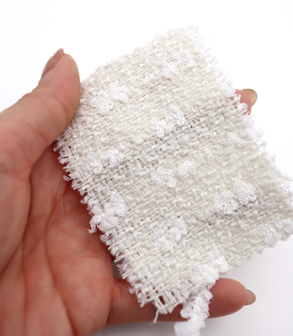 【25SS-354】チュールヤーンミックスツイード　/0.5ｙあたり=～1435円