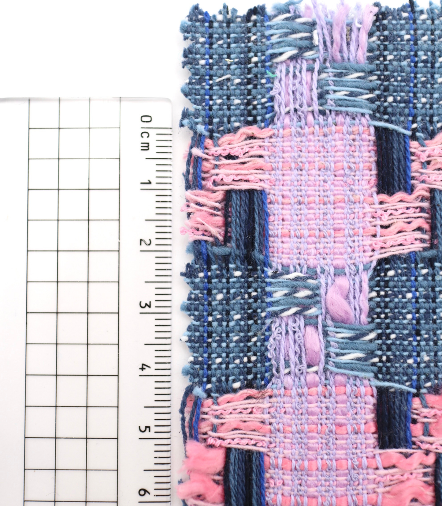 【25SS-351】デニム風ミックスヤーンツイード　/0.5ｙあたり=～1320円