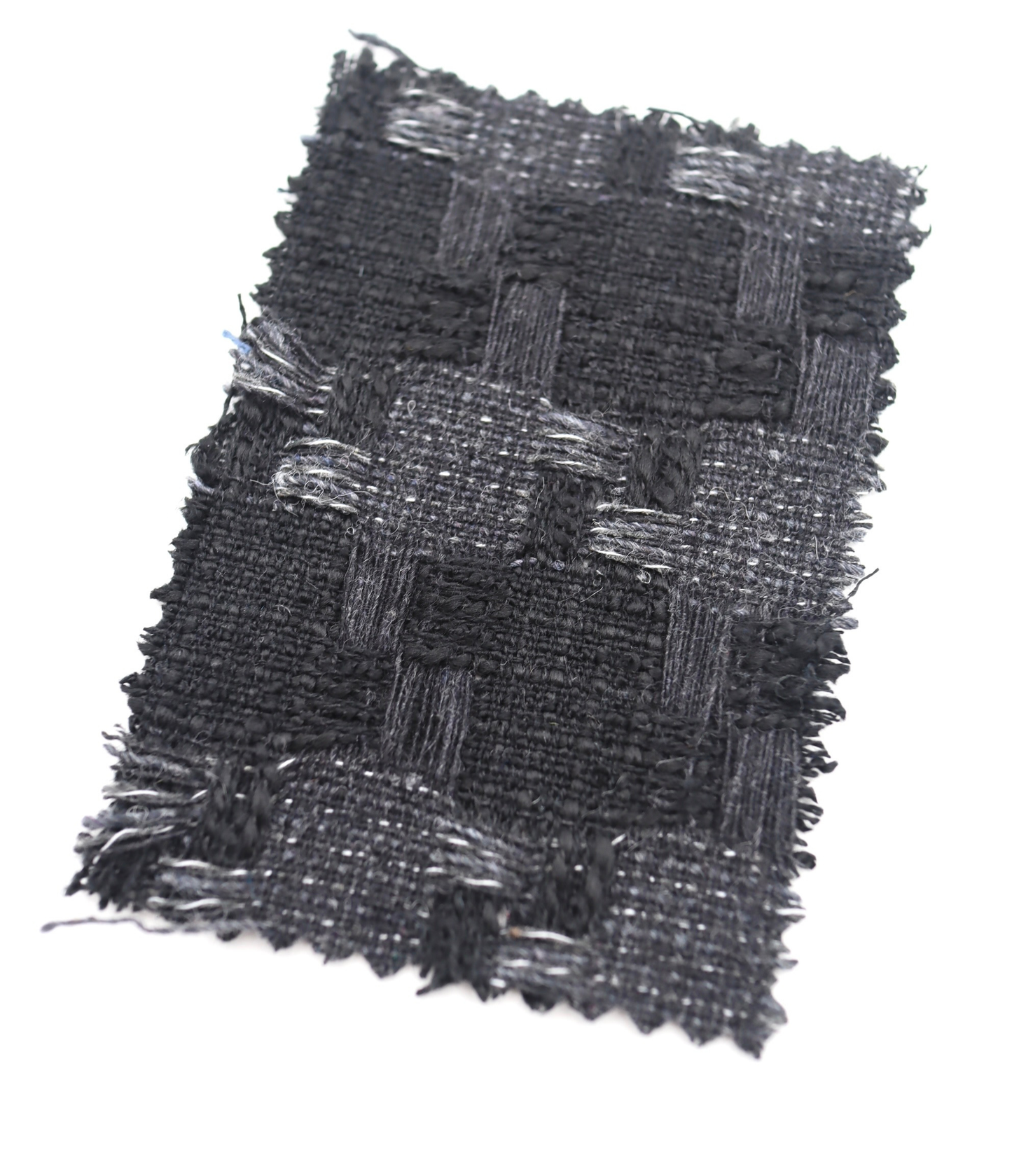 【25SS-351】デニム風ミックスヤーンツイード　/0.5ｙあたり=～1320円