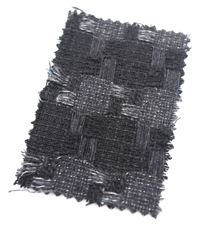 【25SS-351】デニム風ミックスヤーンツイード　/0.5ｙあたり=～1320円