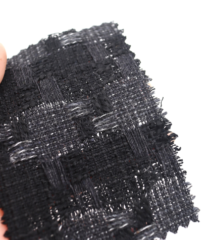 【25SS-351】デニム風ミックスヤーンツイード　/0.5ｙあたり=～1320円