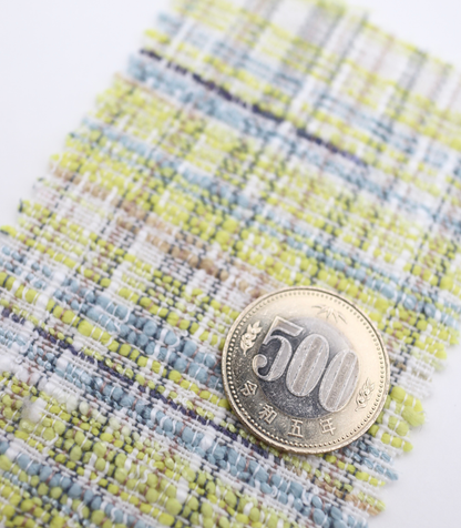 【25SS-353】コットンライクヤーンミックスツイード　/0.5ｙあたり=945円