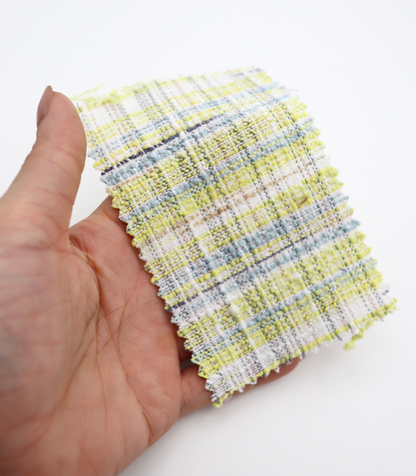 【25SS-353】コットンライクヤーンミックスツイード　/0.5ｙあたり=945円